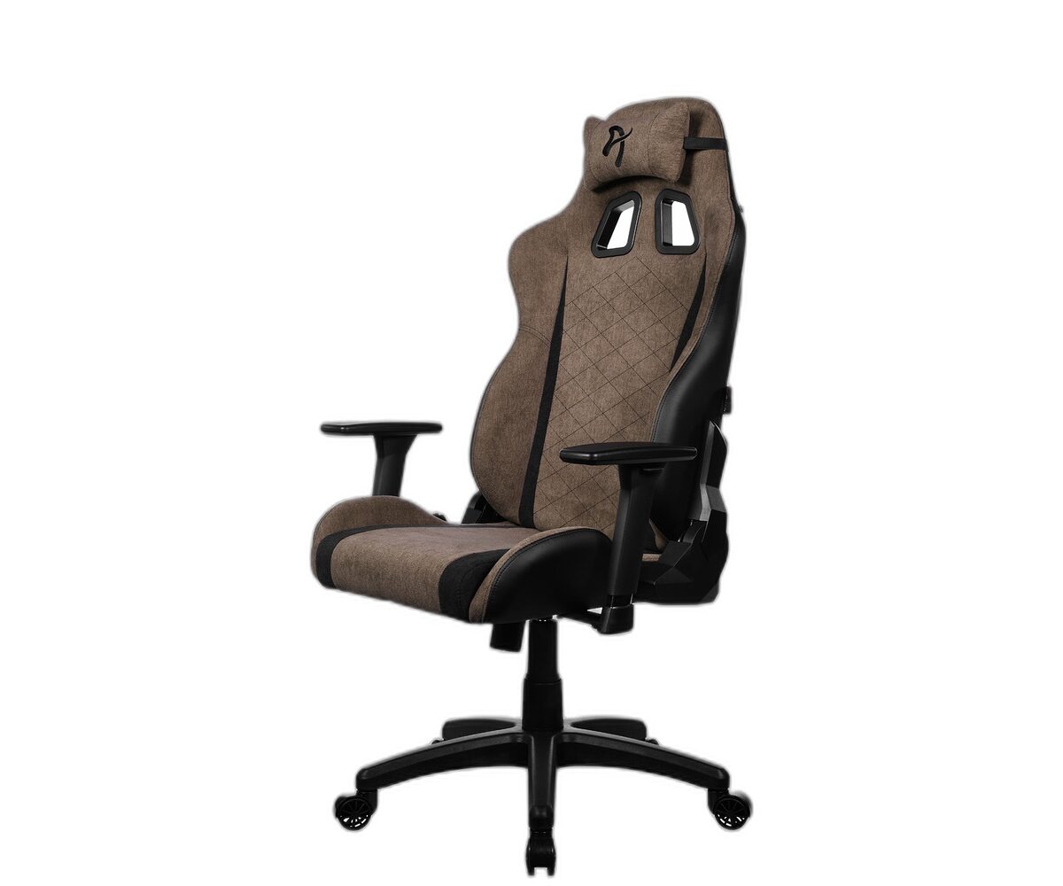 Gaming kėdė Arozzi Avanti SoftFabric, ruda