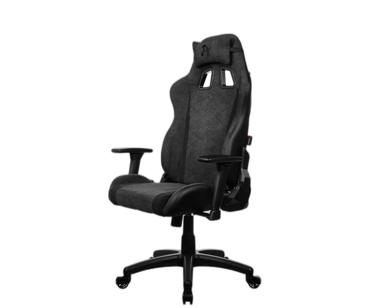 Gaming kėdė Arozzi Avanti SoftFabric, tamsiai pilka