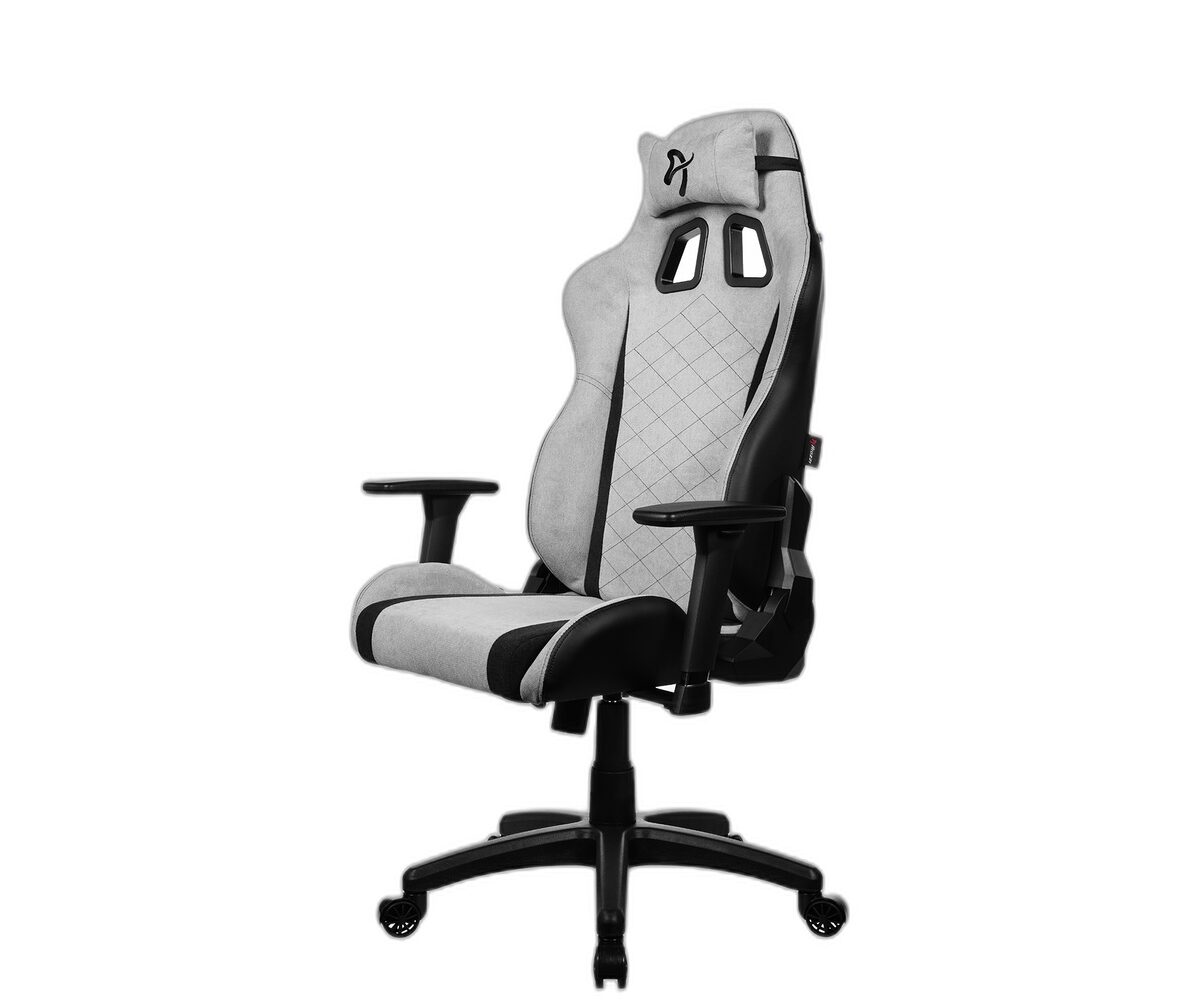 Gaming kėdė Arozzi Avanti SoftFabric, šviesiai pilka