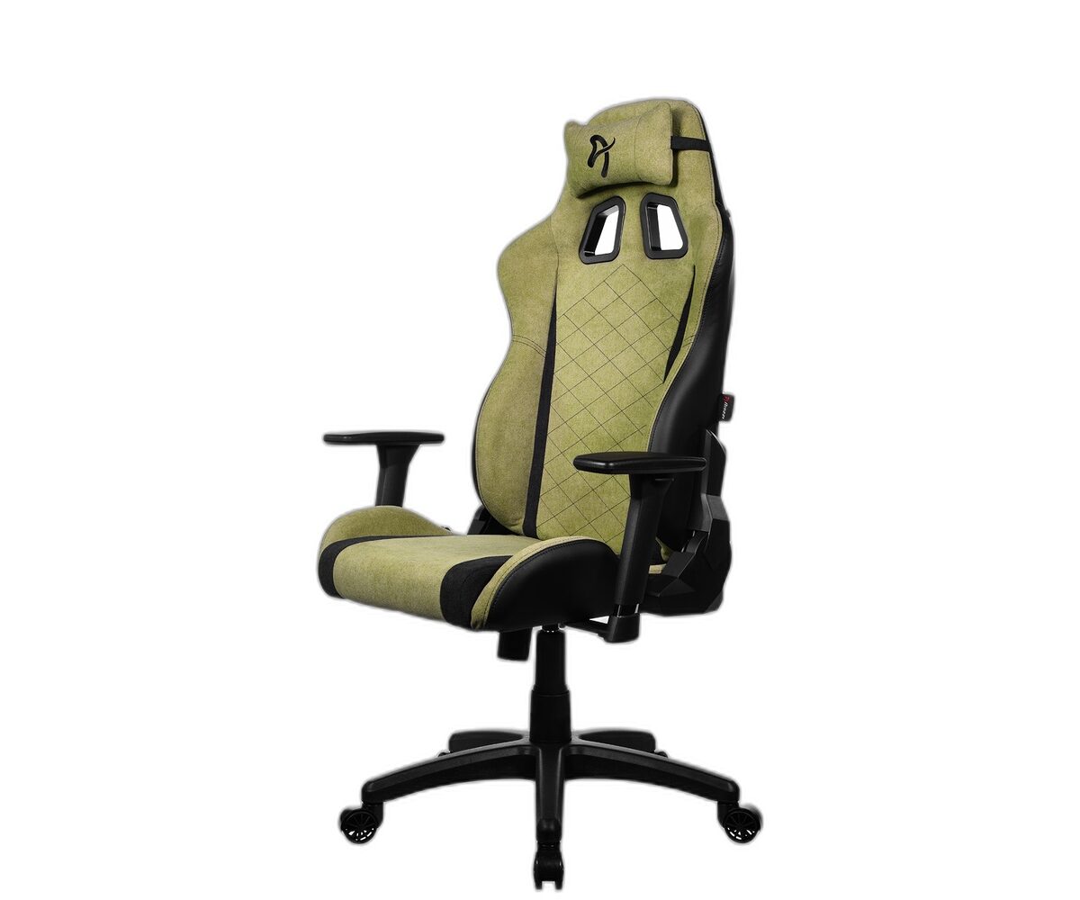 Gaming kėdė Arozzi Avanti SoftFabric, samanų žalia