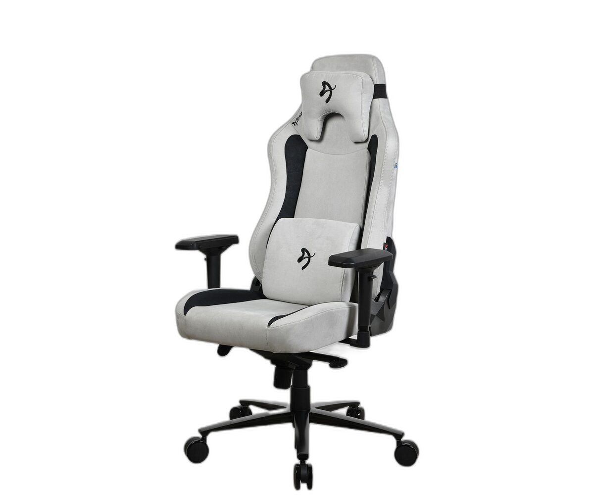 Gaming kėdė Arozzi Vernazza SuperSoft, šviesiai pilka