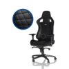 Žaidimų kėdė Noblechairs EPIC, eko oda, juoda/mėlyna