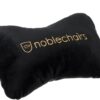 Žaidimų kėdės pagalvių rinkinys Noblechair EPIC/ICON/HERO kėdėms, gobelenas, juodas/auksas