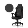 Žaidimų kėdė Noblechairs HERO, high-tech eko oda, juoda