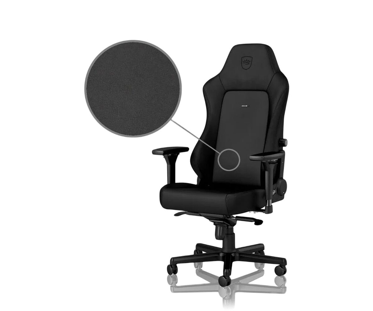 Žaidimų kėdė Noblechairs HERO, high-tech eko oda, juoda