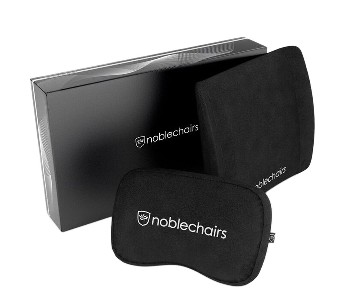 Žaidimų kėdės pagalvių rinkinys Noblechair EPIC/ICON/HERO/LEGEND kėdėms, gobelenas