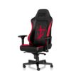 Žaidimų kėdė Noblechairs HERO, DOOM Edition, eko oda, juoda/raudona