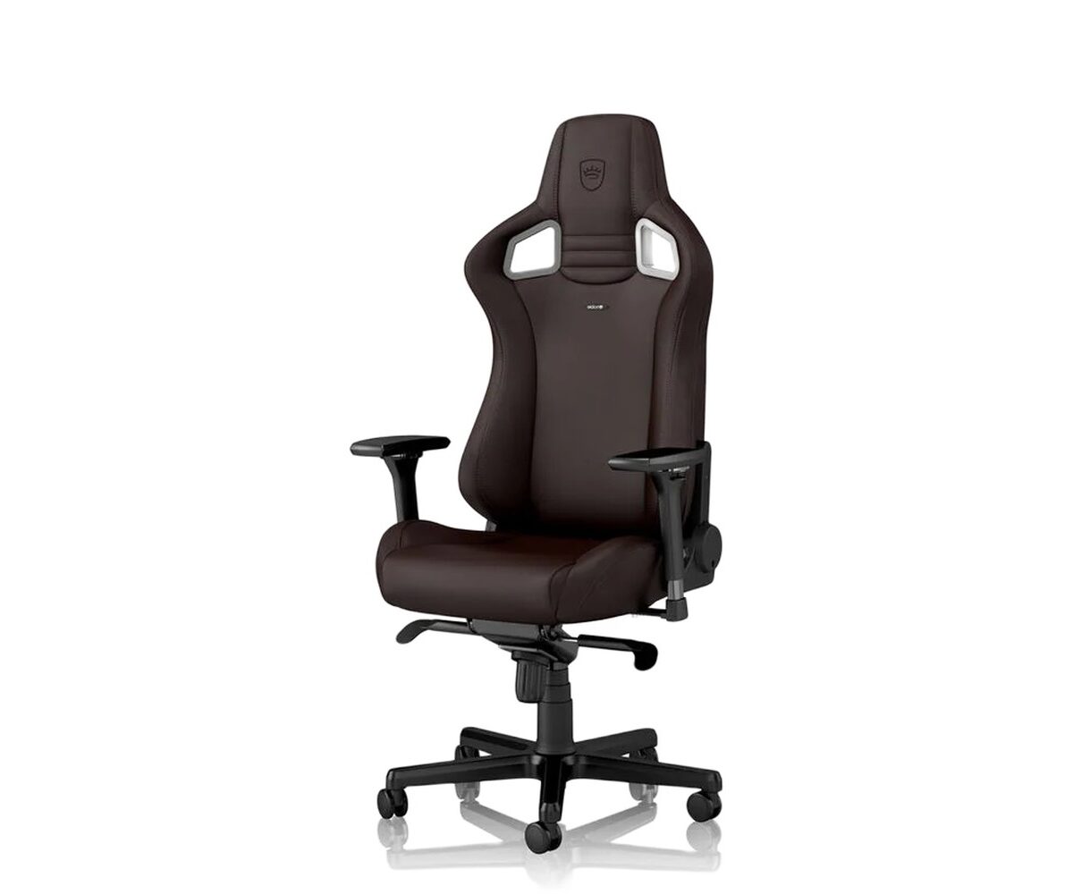 Žaidimų kėdė Noblechairs EPIC, high-tech eko oda, ruda