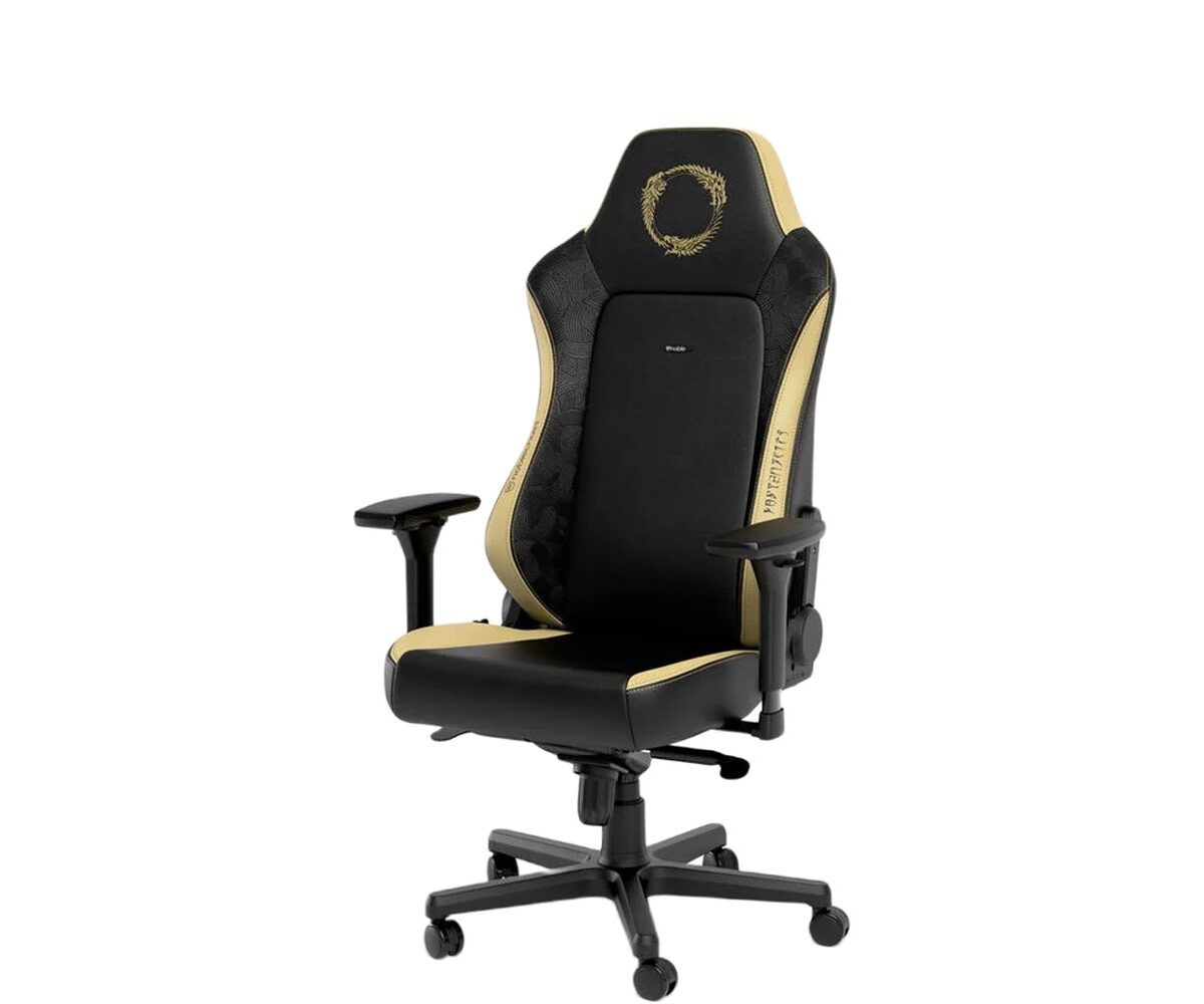 Žaidimų kėdė Noblechairs HERO, The Elder Scrolls Online Edition, eko oda, juoda/aukso