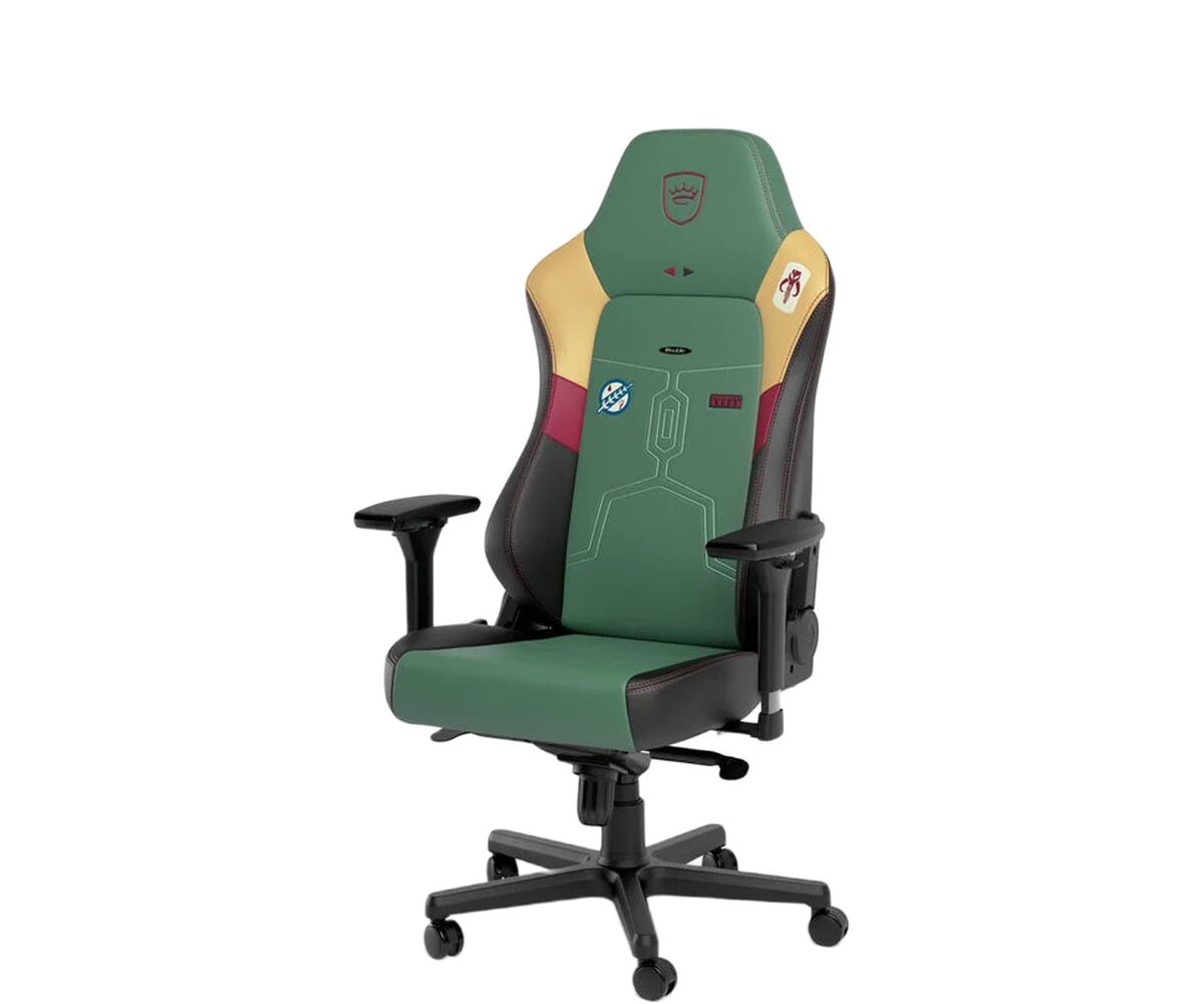 Žaidimų kėdė Noblechairs HERO, Boba Fett Edition, eko oda, spalvota