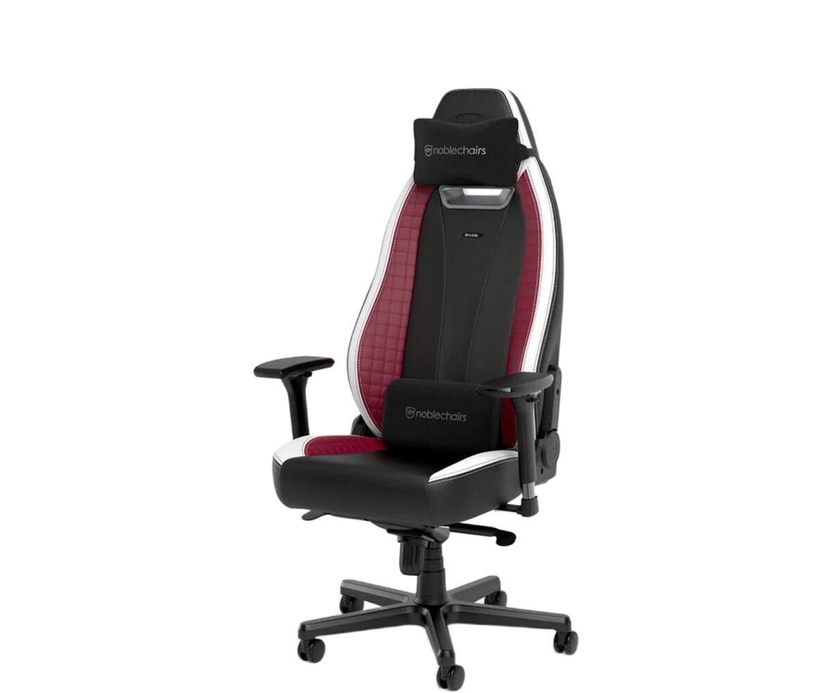 Žaidimų kėdė Noblechairs LEGEND, high-tech eko oda, juoda/raudona/balta