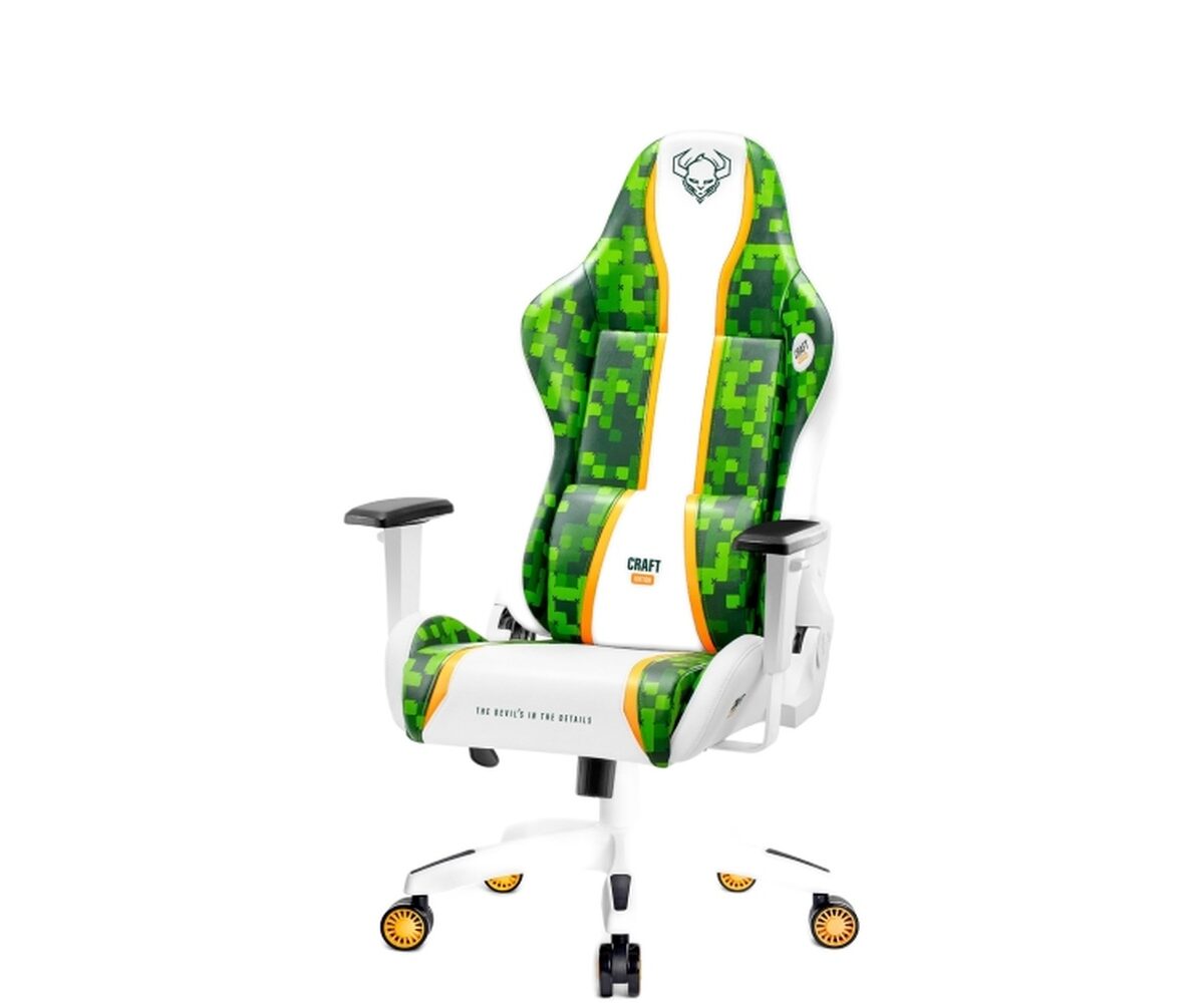 Žaidimų kėdė Diablo X-One 2.0, Small dydis, eko oda, Minecraft edition