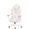 Žaidimų kėdė Diablo X-One 2.0, Small dydis, eko oda, balta/rožinė