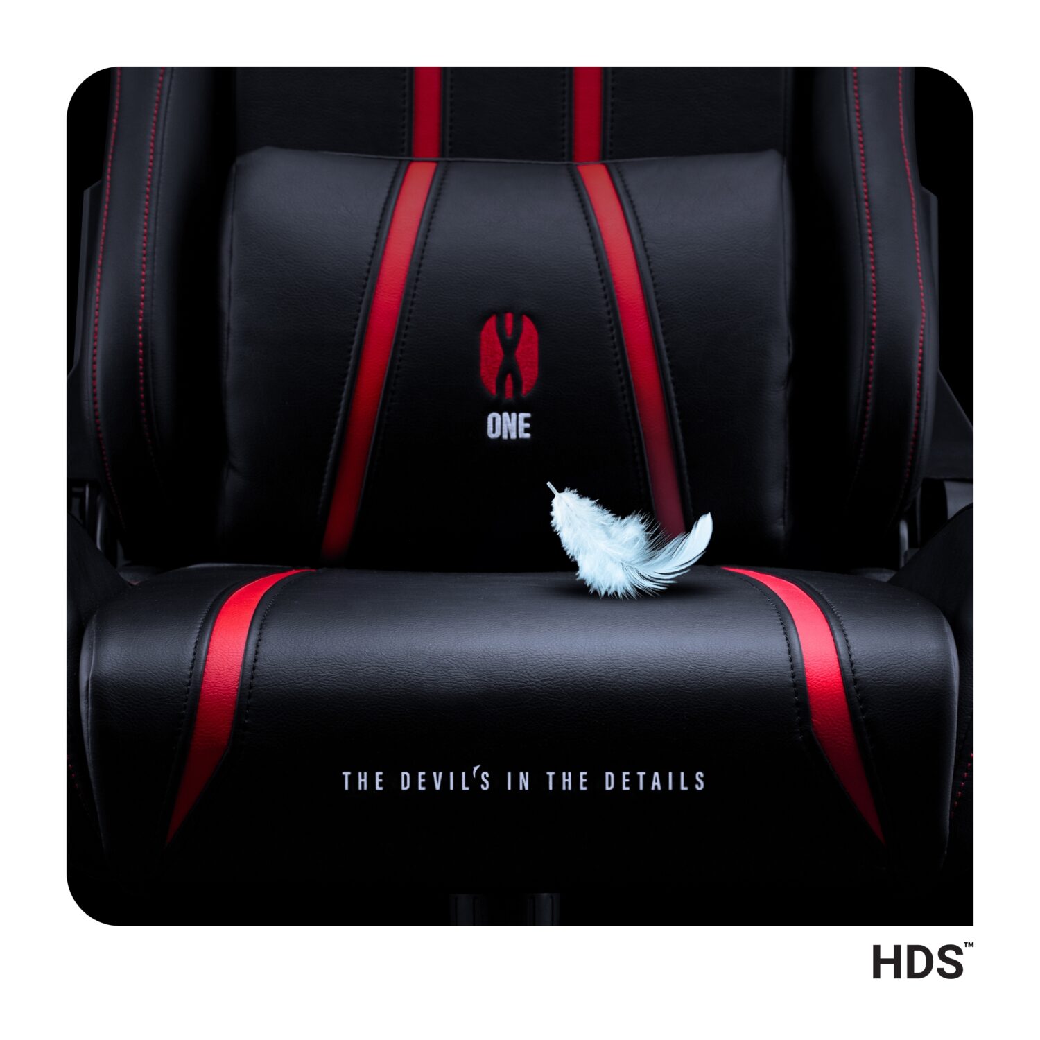 Žaidimų kėdė Diablo X-One 2.0, King dydis, eko oda, juoda/raudona - Image 10