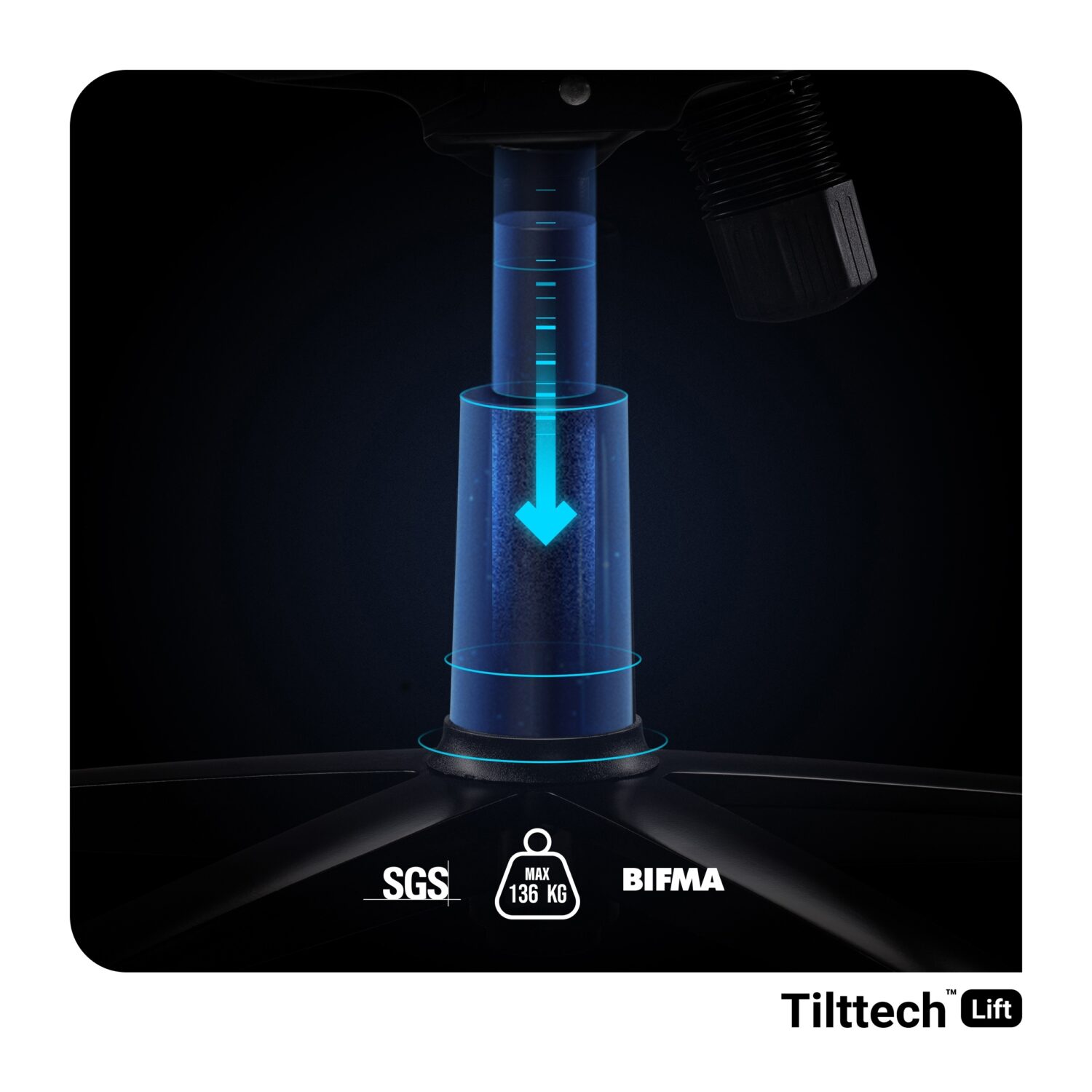 Žaidimų kėdė Diablo X-Gamer 2.0, Normal dydis, gobelenas, juodas/žalias - Image 6