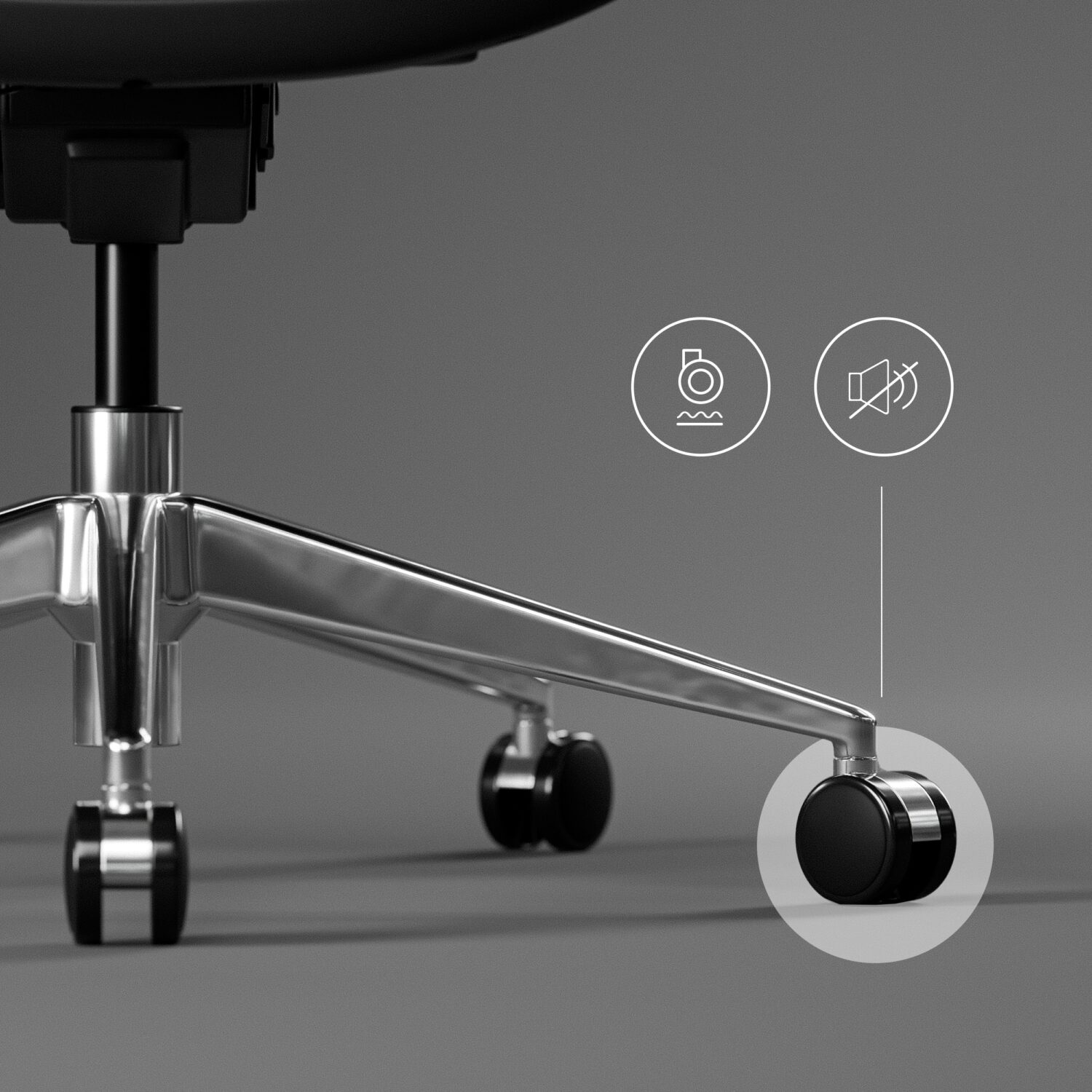 Ergonominė kėdė Diablo V-Commander, tinklas, antracitas - Image 10